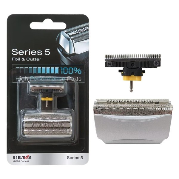 2025 Professional 51S Silver Shaver foil Replace Head w/Sealed Packaging