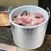 LNQ LUNIQI Stock Pot Steamer Basket Stainless Steel Insert Seafood
