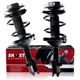 Shoxtec Front Pair Complete Struts Replacement for 2008-2011 Subaru Impreza Coil Spring Assembly Shock Absorber Repl. Part no. 1331911R 1331911L