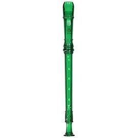 Grover TD180GR Tudor Candyapple 2 Piece Recorder, Green