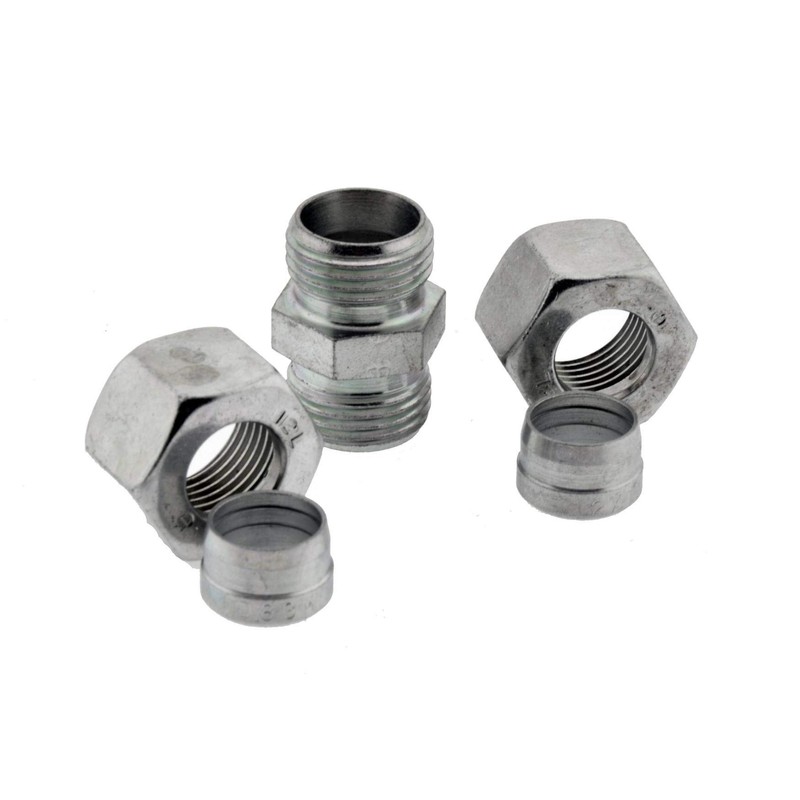 Straight Cutting Ring Fitting 12 L Galvanised Steel Cutting Ring