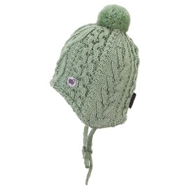 Sterntaler Baby Girls' Knitted Cable Knit Hat, Green, 53