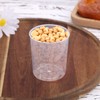 3pcs Rice Measuring Cups for Cooker, 100ml Transparent Plastic Laundry