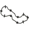 Soccer Beads (black) Party Accessory (1 count) (1/Card)