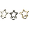 Star Shaped Stainless Steel Keychain Clip Carabiner Snap Hook Holder