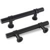 goldenwarm 10 Pack Black Cabinet Pulls Kitchen Cupboard Handles -