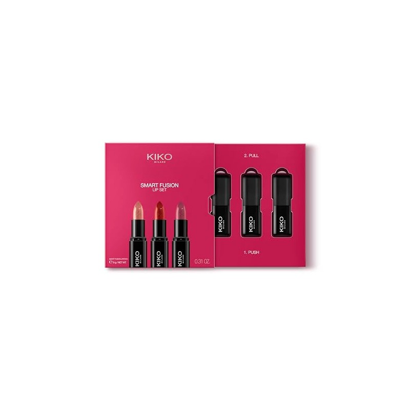 KIKO Milano Smart Fusion Lip Set 02, Lip Set with