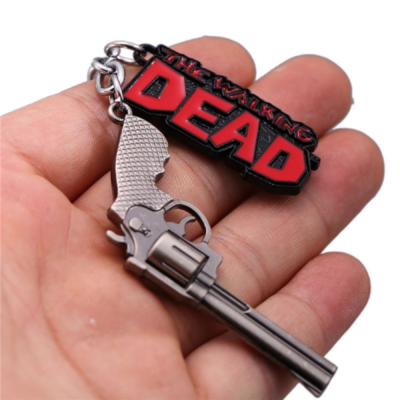 Metal Keyring Silver Plated Solid Metal Keychain