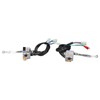2pcs 22mm Motorcycle Drum Brake Handlebar Switch Left Right Aluminum