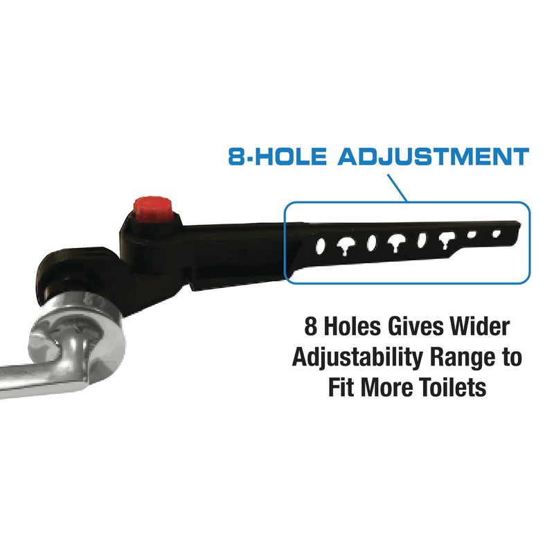 Danco 12046 Straight Replacement Handle with Front Angle/Side/Vertical Mount in