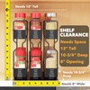 SpaceAid Pull Out Spice Rack Organizer, Heavy Duty Slide Out