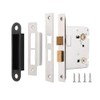 Probrico Bedroom Mortice Sashlock 65mm, Internal Door Latch for Bathroom,