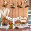 Wonmelody Cowboy Baby Shower Decoration Cowboy Baby Shower Honeycomb Centerpiece
