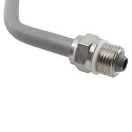 TRQ Pump To Hydroboost Power Steering Pressure Line Hose Assembly Compatible with 2005-2007 Ford F-250 Super Duty F-350 Super Duty F-450 Super Duty F-550 Super Duty