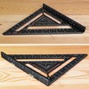 7.5" Magnetic Rafter Square with Jig Block - Multi-Angle Measuring