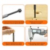 4pcs Telescopic Bore Gauge Set, 3-13 mm Adjustable Small Hole