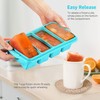 Ztomine Silicone Freezer Tray With Lid - Silicone Freezer Food