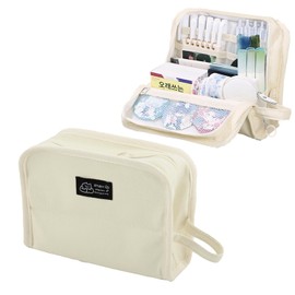 Pencil Case Large Capacity Pencil Pouch Handheld Pen Bag Special Pencil casefor Office School Teen Girl Boy Men Women Adult Great for Travel & Cosmetics(White)