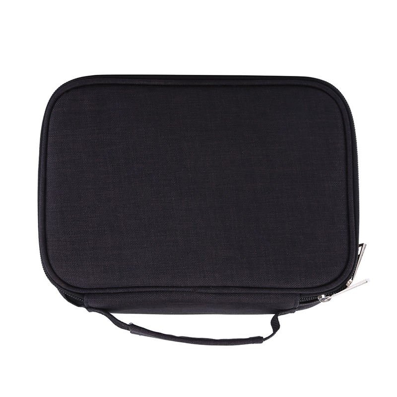 72 Slots Multifunction Foldable Fabric Pencil Case Large Capacity Zipper