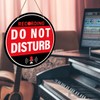 HSNBT Recording Studio Door Sign, Recording in Progress Do Not