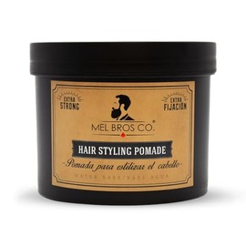 MEL BROS CO. - Hair Styling Pomade - Pomada para estilizar el Cabello. Base Agua. (32 oz / 946.35 ml, Extra Fijación)