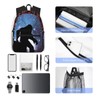 Ubouigr Sasquatch Bigfoot Casual Backpack Travel Backpack Laptop Backpacks Daily