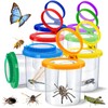 Insert Bug Viewer for Kids, 8PCS Magnifying Insect Box Bug