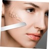FOMIYES Stainless Steel Makeup Spatula Foundation Mixing Tool for Cosmetics