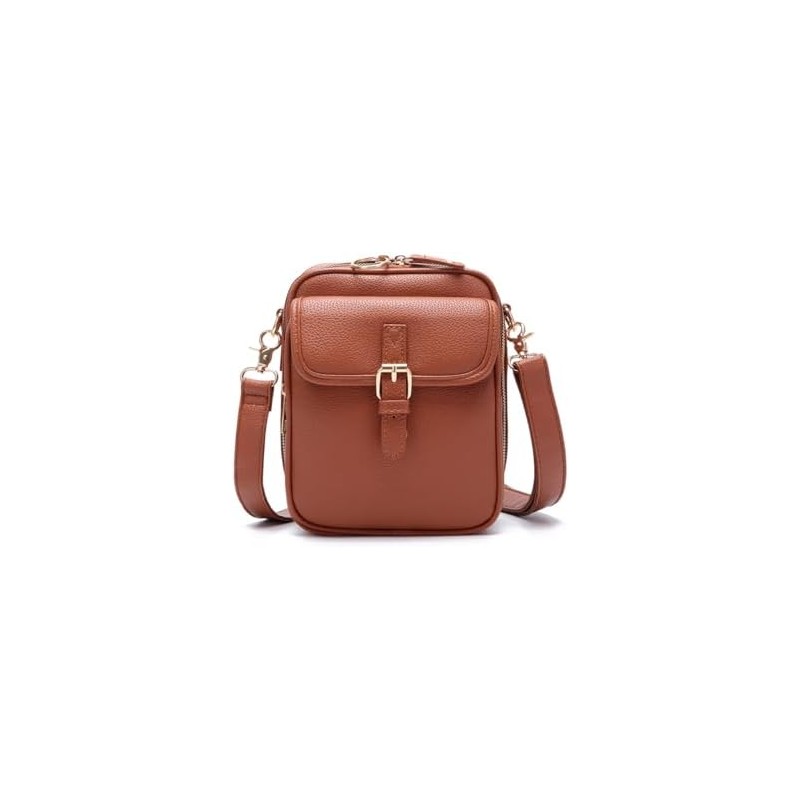 Crossbody Bag for Women – Premium Leather, Anti-Theft Zipper, Lightweight