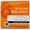 Avalon Organics Renewal Crème Riche with Vitamin C, 1.7 Oz