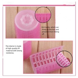 Plastic Hair Rollers Curlers Bangs Self-Adhesive Hair Volume Hair Curling Styling Tools Magic Women DIY Makeup Tools