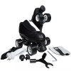 Epic Element Black Quad Speed Skates - 9