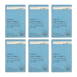 Esther Formula Yeo Esther Calcium Magnesium Vitamin D Yeo Ester Health Benefits Effect Bone 30 Tablets 6 / 에스더 포뮬러 여에스더 칼슘 마그네슘 비타민D 여에스터 건강 효능 효과 뼈 30정 6개