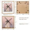 Vivelove Oak Wood 16"x16" Picture Frames Matted to 12"x12" Set