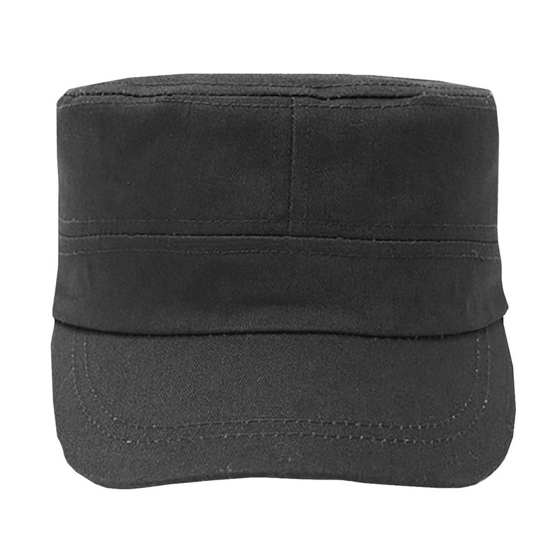 CHROME CRANE CB056 Men's Women's Solid Military Cap, Hat, Work