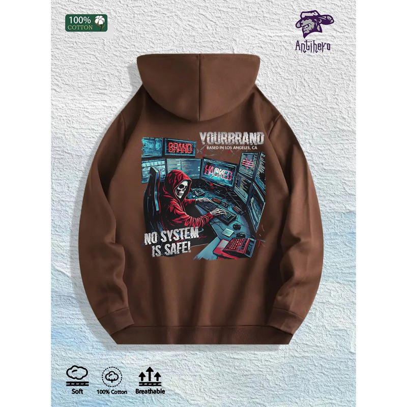 OUR YOUTH OUR FUTURE Graphic Hoodie 100% Cotton US Warehouse
