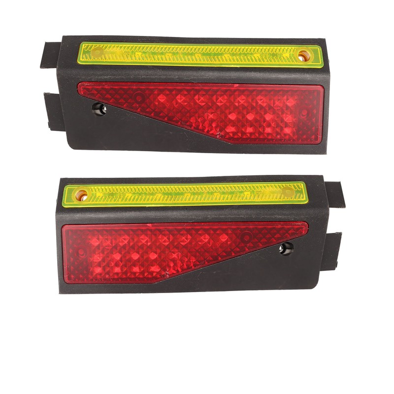 1 Pair Scooter Front Light 10in Warning Lamp High Brightness