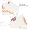 Kisangel 1Pc Cotton Face Towel Drying Square Handkerchief for Newborns