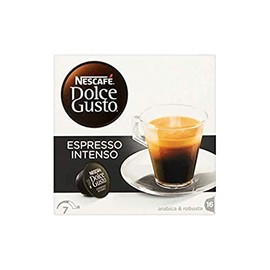 Coffee Capsule | Nescafé | Dolce Gusto Espresso Intenso Pack of 16 | Total Weight 128 g