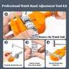 Watch Link Removal Kit, SIXCOLORS Professional Watch Repair Tool Kit