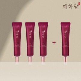 Yehwadam Cheon Samsong Jinyun Eye Cream 25ml 3+1 total 100ml composition / 예화담 천삼송이 진윤 아이크림 25ml 3+1 총 100ml 구성