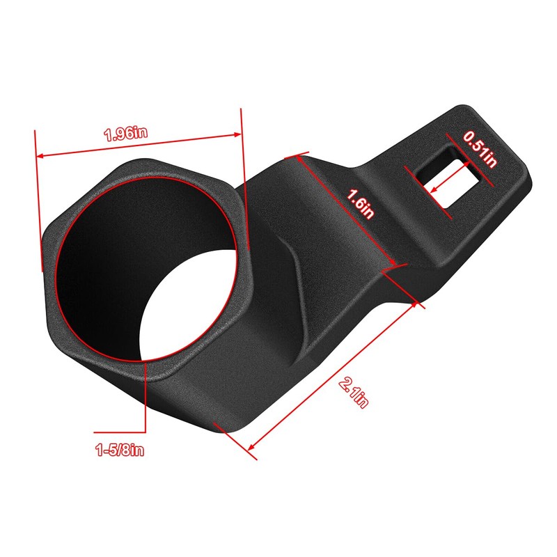 Bittwee Car 19 mm Harmonic Balancer Socket & 50mm Crankshaft