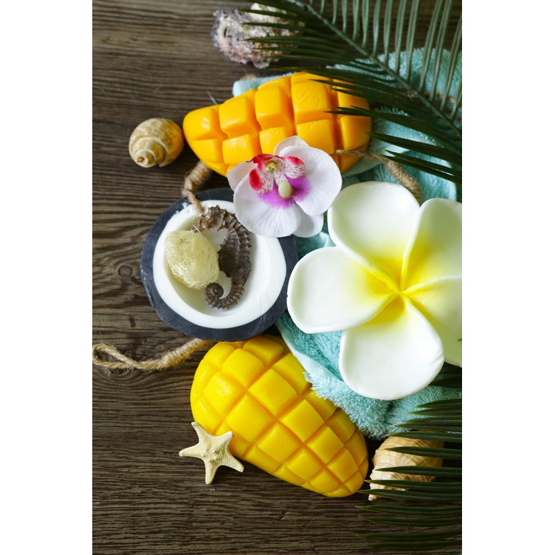 LABOTE Handmade Thai Organic Natural Soap Lemongrass with Typical Fragrance