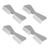 4PCS Gutter Downspout Extension Hinge Stainless Steel Flip Up Hinge