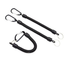 Loss Prevention Leisure Camping Quick Draw Carabiner Spring Strap Set red (11453) 6ea