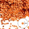 Mandala Crafts 20000 Orange Sequins for Crafts - 6mm Paillettes