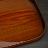 Tatsu Craft Pitatto Wood Grain Painted Tray, 14.2 inches (36