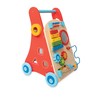 Nuby Wooden Baby Walker with Interactive Features for Early Development,