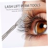 NOLITOY 2pcs Eyebrow Separation Comb Portable Lash Curler Eyelash Comb