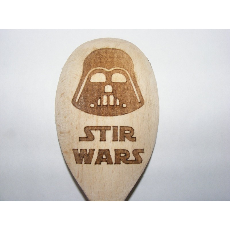 Fastcraft Stars Wars Inspired Wooden Baking Spoon Wood Kitchen Cooking